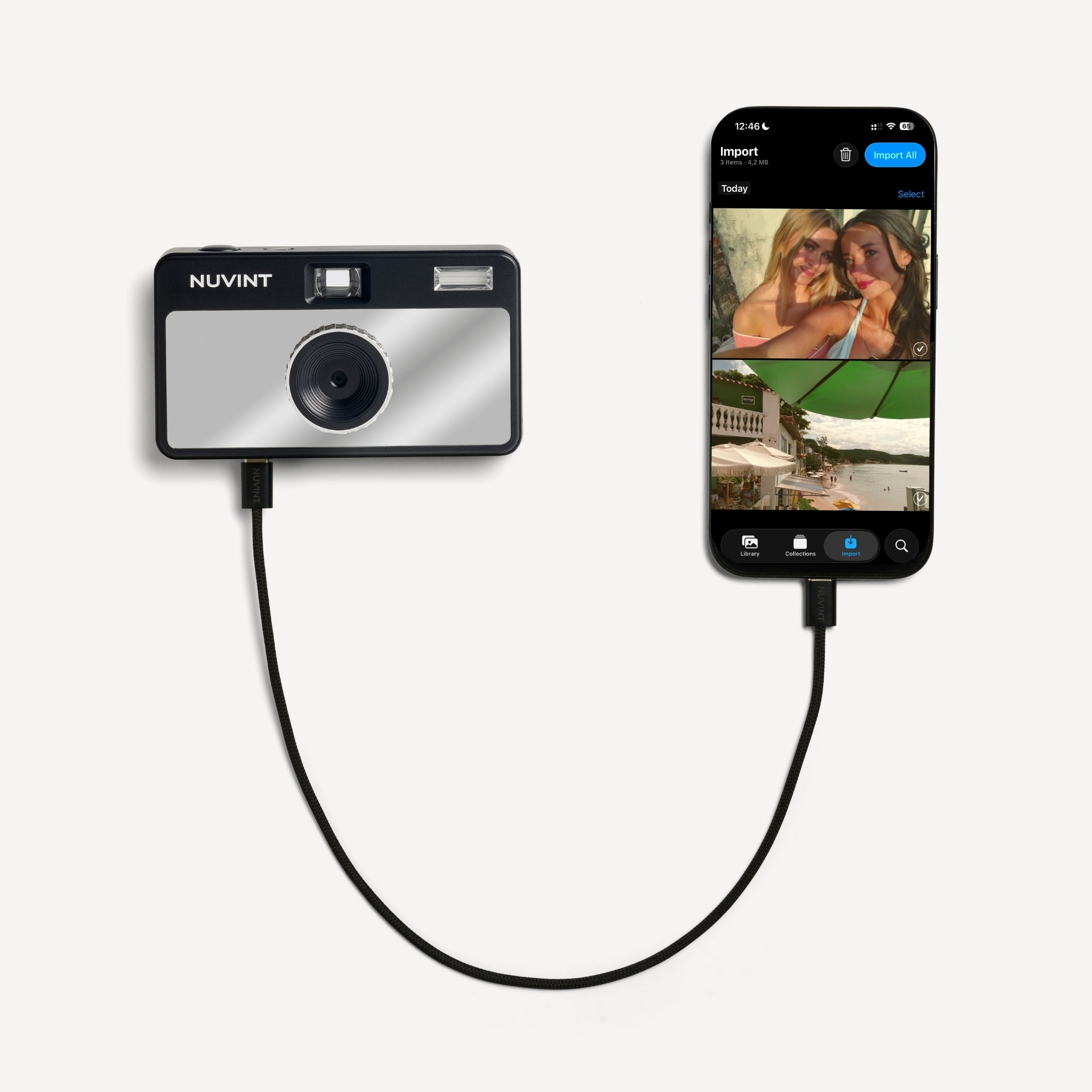 NUVINT S2 - Digitalkamera - Mirror Edition