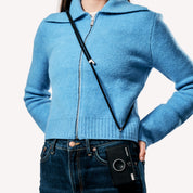 Rope Crossbody Strap - Schwarz